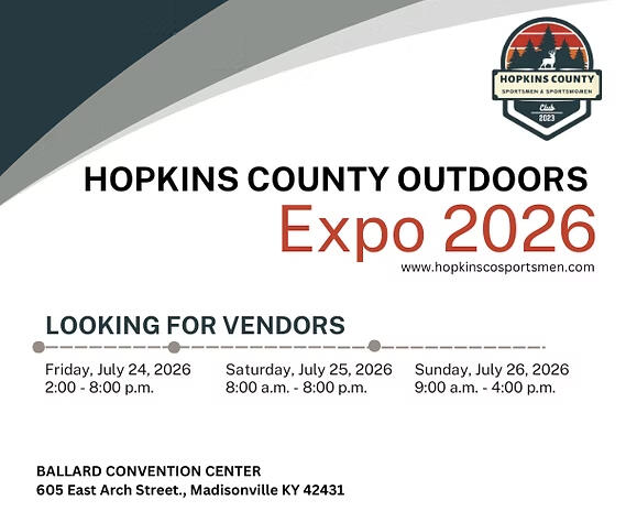Hopkins County Outdoors Expo 2026 Madisonville KY